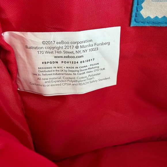 Colorful Kids' Embroidered Backpack - Picture 7 of 10